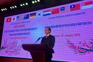 Hà Nam gặp mặt doanh nghiệp FDI đầu xuân Kỷ Hợi 2019