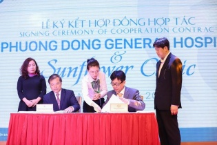 Bệnh viện Đa khoa Phương Đông hợp tác với Trung tâm Thẩm mỹ hàng đầu Hàn Quốc