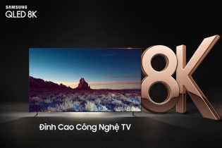 Samsung bắt đầu bán TV QLED 8K ở Việt Nam, tặng kèm Galaxy S10+