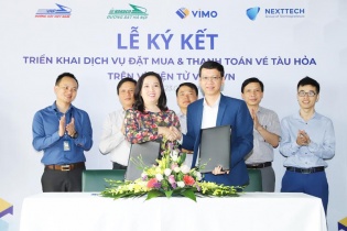 Chỉ mất 2 phút để mua vé tàu bằng ví điện tử Vimo.vn