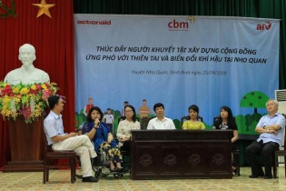 Khởi động dự án Hòa nhập người khuyết tật và xây dựng cộng đồng ứng phó biến đổi khí hậu tại Ninh Bình