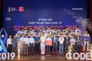 Samsung trao giải cuộc thi Lập trình quốc tế SCPC