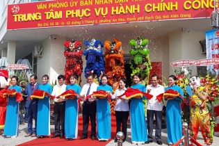 Kiên Giang khai trương Trung tâm phục vụ hành chính công