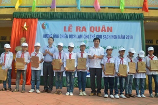 Thái Bình hưởng ứng Chiến dịch Làm cho thế giới sạch hơn