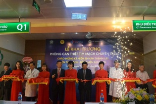 Nâng tầm dịch vụ khám chữa bệnh với phòng can thiệp tim mạch mới tại Viện Tim mạch Việt Nam