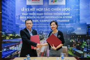 Bosch và FPT hợp tác phát triển giải pháp giao thông thông minh