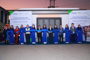 Samsung đưa mô hình giáo dục STEM đến Thái Nguyên và Bắc Ninh