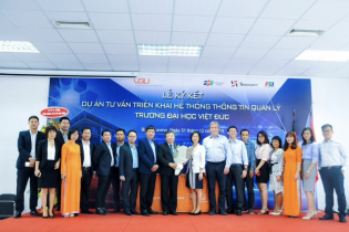 Đại học Việt Đức tiên phong số hóa quản lý