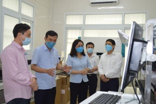Thái Bình đầu tư hệ thống máy xét nghiệm phát hiện Covid-19