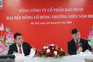 Họp đại hội cổ đông trực tuyến, Bảo Minh quyết chi cổ tức 15%