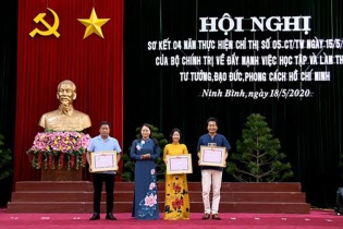 Ninh Bình sơ kết 4 năm thực hiện Chỉ thị 05 của Bộ Chính trị
