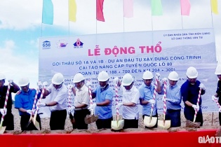 Kiên Giang: Trên 220 tỷ đồng cải tạo, nâng cấp QL80 