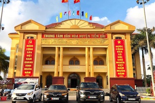 Lái thử xe Vinfast tại Thái Bình
