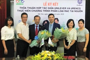 Unilever Việt Nam và URENCO hợp tác phân loại rác từ nguồn