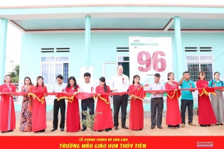 Cargill bàn giao thêm 4 trường học tại Việt Nam 