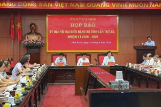 350 đại biểu chính thức, 150 đại biểu khách mời dự Đại hội Đảng bộ tỉnh Thái Bình