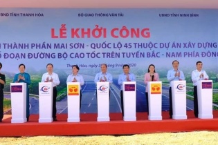 Khởi công Dự án cao tốc thành phần Mai Sơn - Quốc lộ 45, vốn hơn 12.100 tỷ đồng