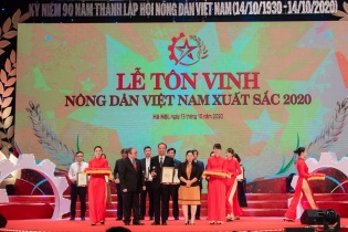 C.P. Việt Nam nhận danh hiệu “Doanh nghiệp đồng hành cùng nhà nông”