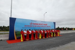 Thông xe kỹ thuật Dự án Lộ Tẻ - Rạch Sỏi