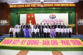 Ông Lê Quốc Phong được bầu giữ chức Bí thư Tỉnh ủy Đồng Tháp