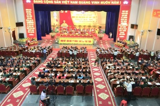 Cà Mau khai mạc Đại hội đại biểu Đảng bộ lần thứ XVI