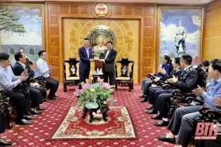 Công ty TNHH SITC Việt Nam muốn mở tuyến vận tải Cotainer qua Cảng Nghi Sơn