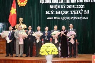 Ông Phạm Quang Ngọc được bầu làm Chủ tịch UBND tỉnh Ninh Bình