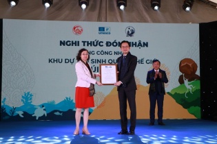 Núi Chúa chính thức trở thành Khu dự trữ sinh quyển thế giới