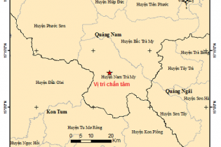 Quảng Nam: Động đất “dịch chuyển” qua huyện Nam Trà My