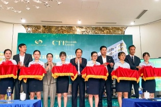 VCN khai trương Căn hộ mẫu CT1 Riverside Luxury tại Nha Trang