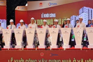 Khởi công xây dựng hơn 1.000 căn nhà ở xã hội tại thành phố Huế
