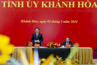 Chủ tịch Quốc hội: Khánh Hòa cần tận dụng ngay các cơ chế mà Trung ương dành cho