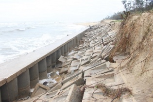 Quảng Nam đề nghị hỗ trợ vốn Dự án kè chống sạt lở bờ biển Tam Thanh