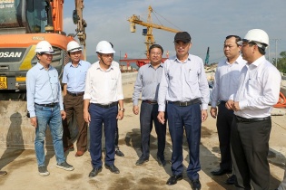 Chủ tịch Đà Nẵng đôn đốc tiến độ Dự án Cầu Quảng Đà và đường dẫn lên cầu