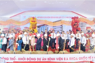 Khánh Hòa động thổ Dự án Bệnh viện Đa khoa Quốc tế S.I.S Nha Trang, vốn 400 tỷ đồng Khánh Hòa động thổ Dự án Bệnh viện Đa khoa Quốc tế S.I.S Nha Trang, vốn 400 tỷ đồng