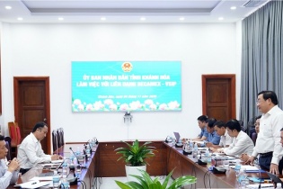 Becamex IDC - VSIP đề xuất đầu tư hạ tầng kỹ thuật các KCN ở Khánh Hòa
