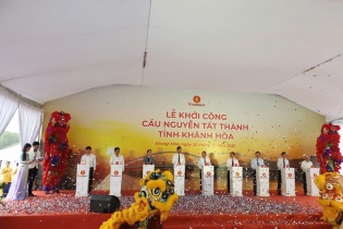 Khánh Hòa: Khởi công cầu Nguyễn Tất Thành bắc qua kênh đào Thủy Triều