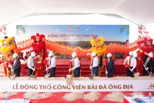 Động thổ Công viên Bãi đá Ông Địa - điểm đến mới hấp dẫn du khách