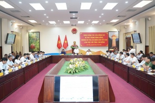 Bí thư Trung ương Đảng Nguyễn Văn Quảng làm việc với Lâm Đồng về Đề án thành lập KKT ven biển