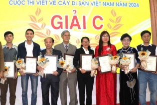 Báo Đầu tư đoạt Giải C Cuộc thi viết về Cây Di sản Việt Nam 2024