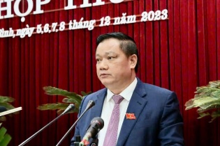 Chủ tịch UBND tỉnh Thái Bình được bầu làm Bí thư Tỉnh ủy với 100% phiếu tín nhiệm