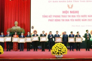 Thái Bình phát động thi đua yêu nước năm 2025, quyết tâm tăng trưởng mạnh mẽ