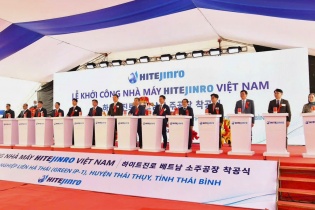 HiteJinro khởi công xây dựng nhà máy soju tại Thái Bình, đánh dấu bước đi chiến lược toàn cầu