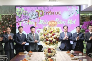 Bí thư Tỉnh ủy Thái Bình thăm, động viên doanh nghiệp đầu Xuân Ất Tỵ 2025