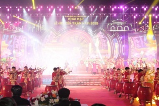 Thái Bình: Khai mạc lễ hội Đền Trần 2025 