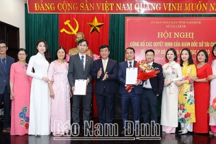 Sở Tài chính Nam Định ra mắt bộ máy mới, nâng cao hiệu lực, hiệu quả