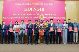 Thành phố Thái Bình:  Tổ chức lại các cơ quan chuyên môn, nâng cao hiệu quả quản lý