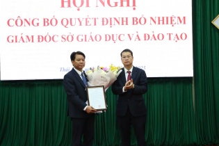 Thái Bình bổ nhiệm Giám đốc Sở Giáo dục và Đào tạo