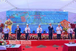 Ninh Bình khởi công nhà máy sản xuất phụ tùng ô tô gần 1.400 tỷ đồng