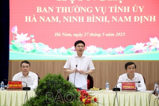 Hà Nam, Nam Định, Ninh Bình thống nhất phương án sắp xếp nhân sự sau sáp nhập